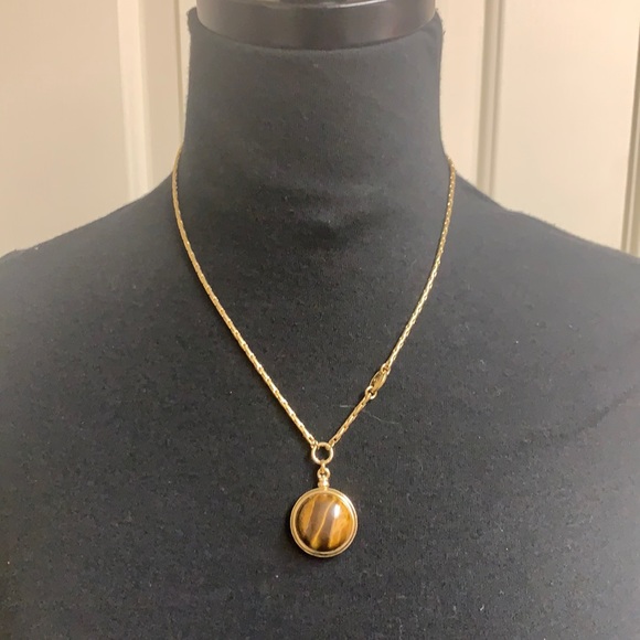 Fossil Jewelry - NWT FOSSIL Gold and brown necklace